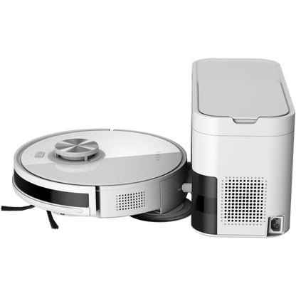 2-in-1 Robot Vacuum Cleaner Aeno RC6S 4000Pa with Map White