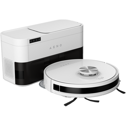 2-in-1 Robot Vacuum Cleaner Aeno RC6S 4000Pa with Map White