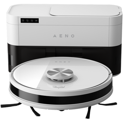 2-in-1 Robot Vacuum Cleaner Aeno RC6S 4000Pa with Map White