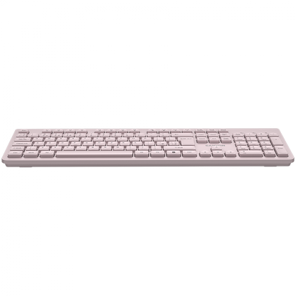 Leise 2,4GHz kabellose Tastatur für die Arbeit Canyon HKB-W01 beige