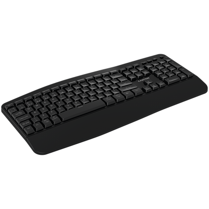 Canyon HKB-W6 Black Ergonomic Wireless Keyboard