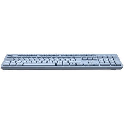 Canyon HKB-W01 leise kabellose 2,4-GHz-Tastatur für die Arbeit, blau