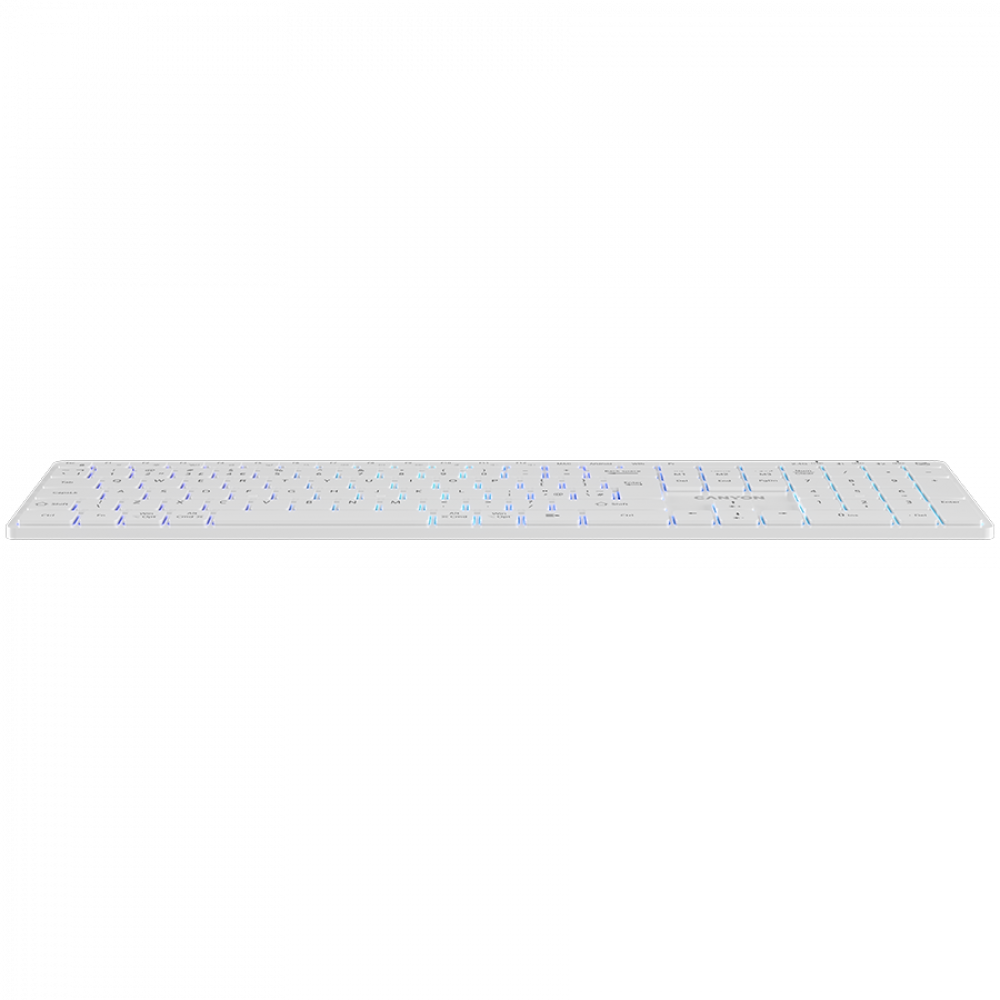 Canyon HKB-W11 White RGB Wireless Keyboard Two Modes