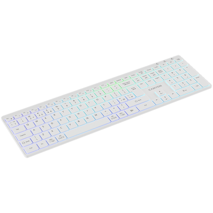 Canyon HKB-W11 White RGB Wireless Keyboard Two Modes