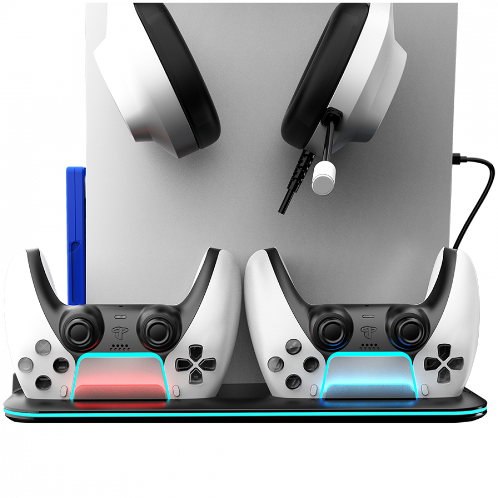 RGB Cooling Stand for PS5 Slim Canyon CS 51 Black