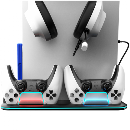 RGB Cooling Stand for PS5 Slim Canyon CS 51 Black