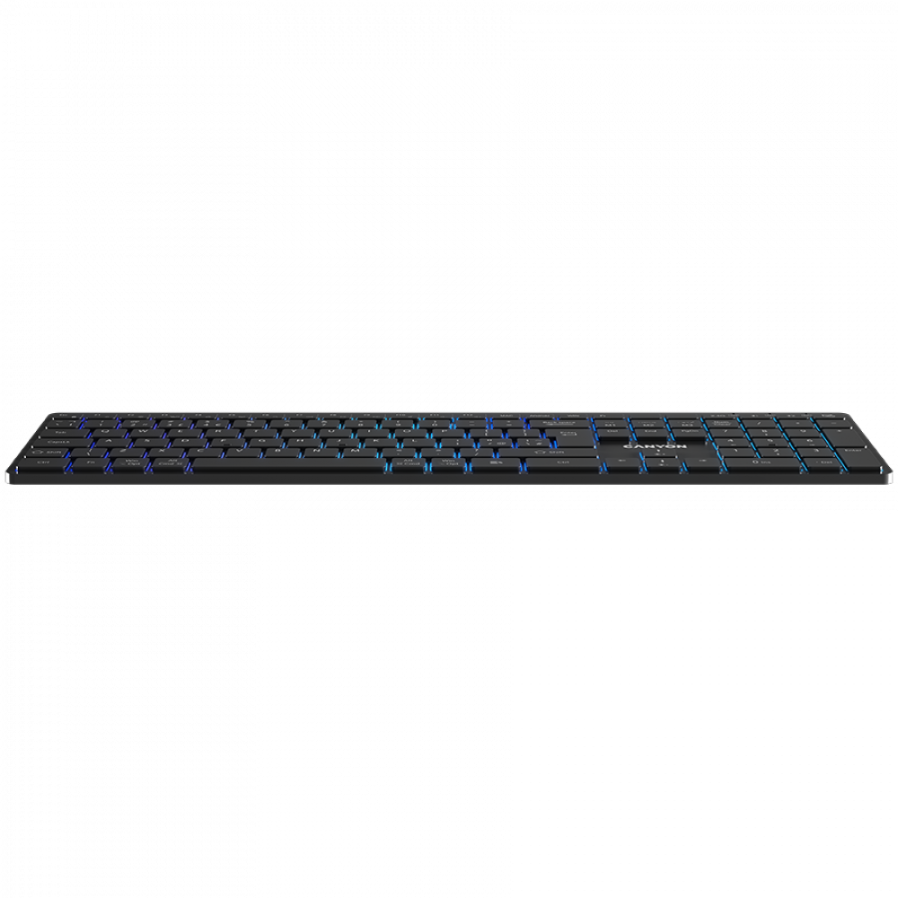 Canyon HKB W11 RGB Wireless Keyboard, black, two modes