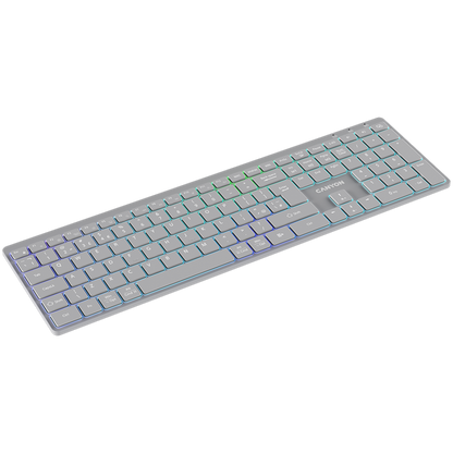 Canyon HKB-W11 Gray RGB Wireless Keyboard 2 Modes