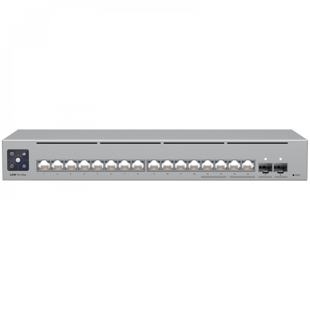UBIQUITI UniFi Switch Pro Max with 16 external LAN ports
