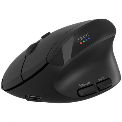 Mysz bezprzewodowa ergonomiczna LED Canyon MW-25 czarna