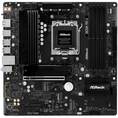 ASROCK B850M Pro A Micro ATX AMD B850 Socket AM5 Motherboard