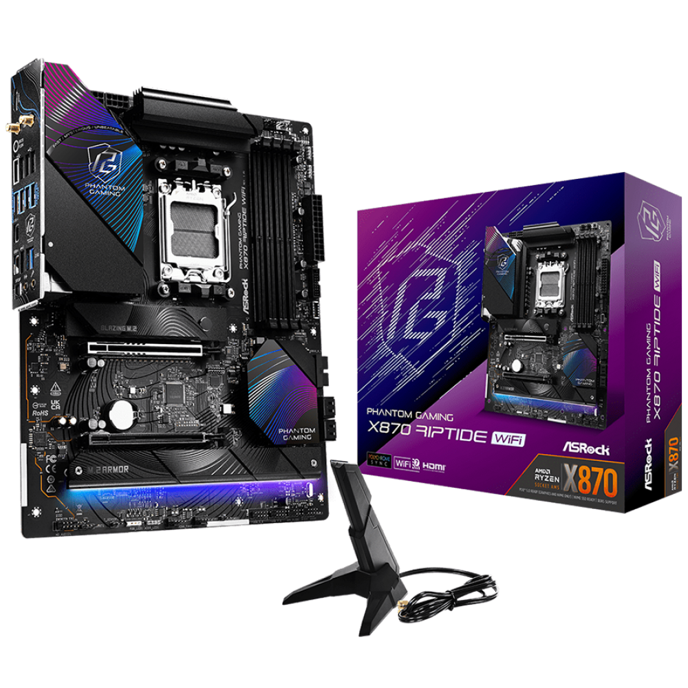 Motherboard ASROCK X870 Riptide WiFi ATX DDR5 256 GB