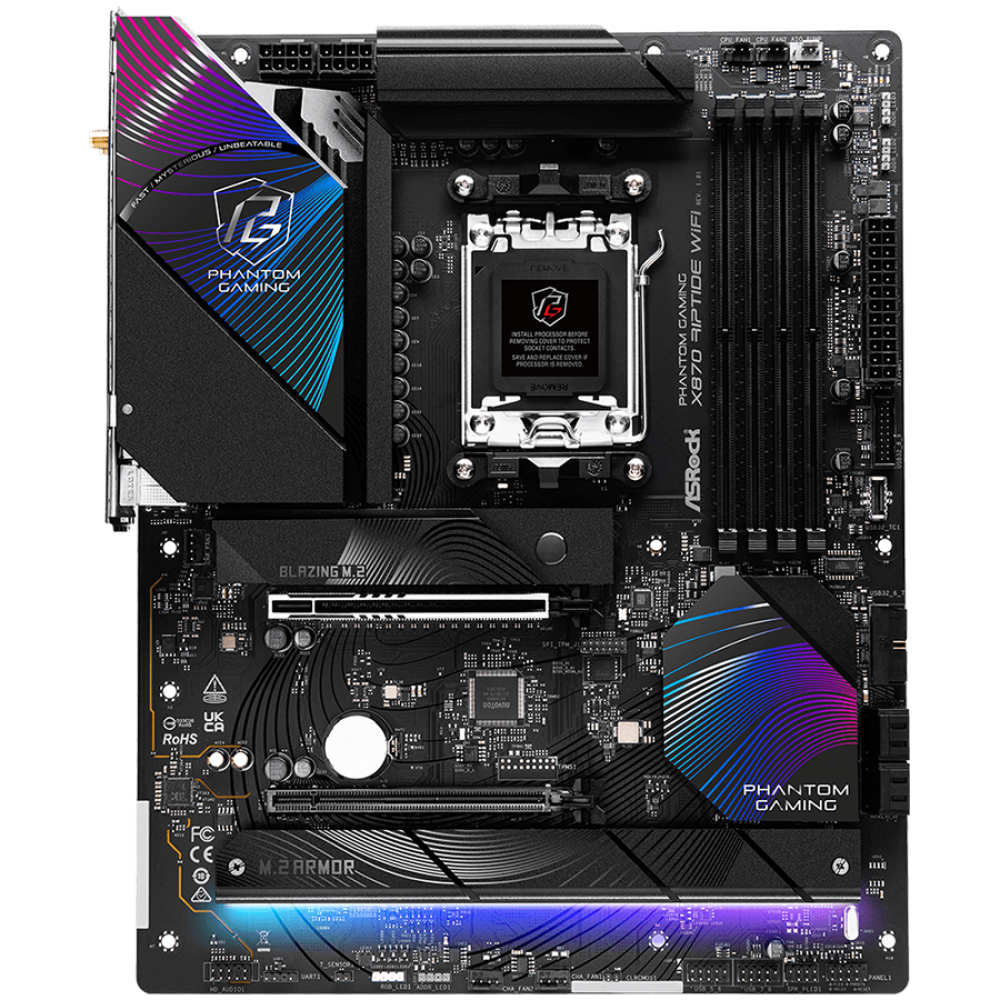 Motherboard ASROCK X870 Riptide WiFi ATX DDR5 256 GB