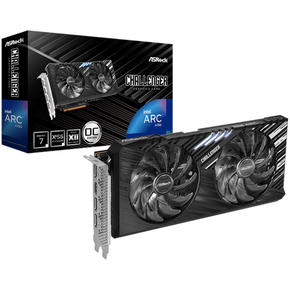ASROCK Intel Arc A750 Challenger SE OC 8GB GDDR6 Graphics Card