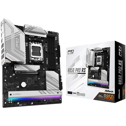 ASROCK B850 Pro RS Mainboard Socket AM5 DDR5 8000 MHz ATX