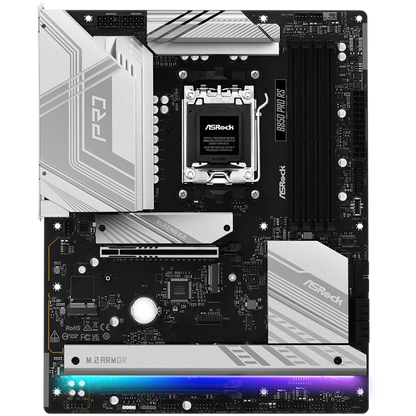 ASROCK B850 Pro RS Mainboard Socket AM5 DDR5 8000 MHz ATX