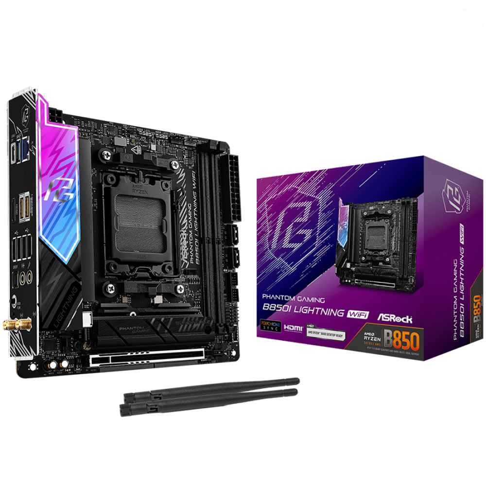 ASROCK B850i Lightning WiFi Mini-ITX DDR5 128 GB Motherboard