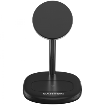 15W Qi2 2-in-1 Wireless Charger Canyon WCS-205 Black