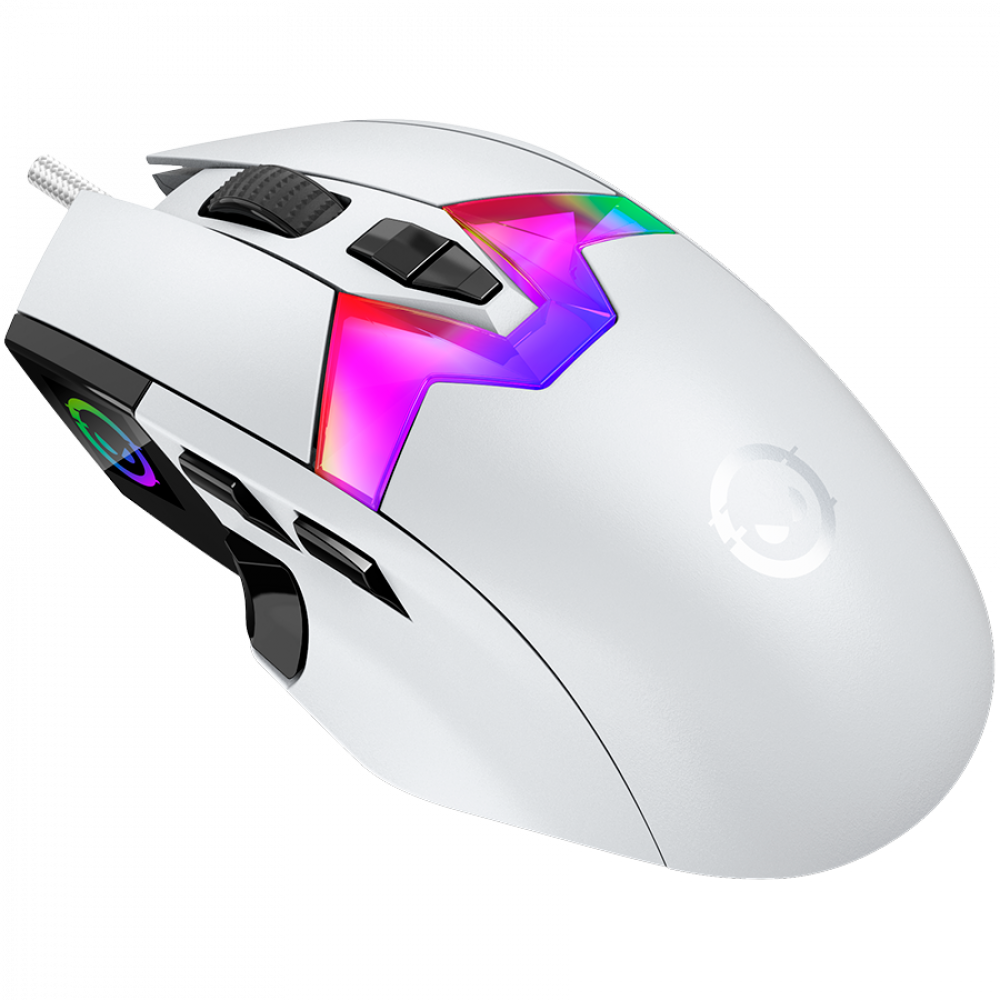 Lorgar MSP80 8000 Hz White Gaming Mouse