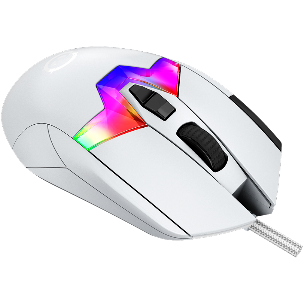Lorgar MSP80 8000 Hz White Gaming Mouse