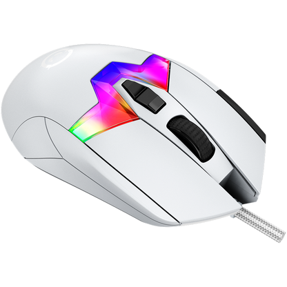 Lorgar MSP80 8000 Hz White Gaming Mouse
