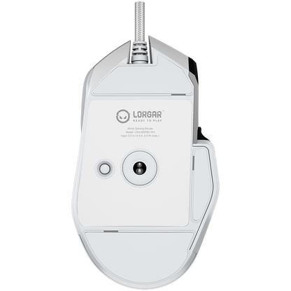 Lorgar MSP80 8000 Hz White Gaming Mouse