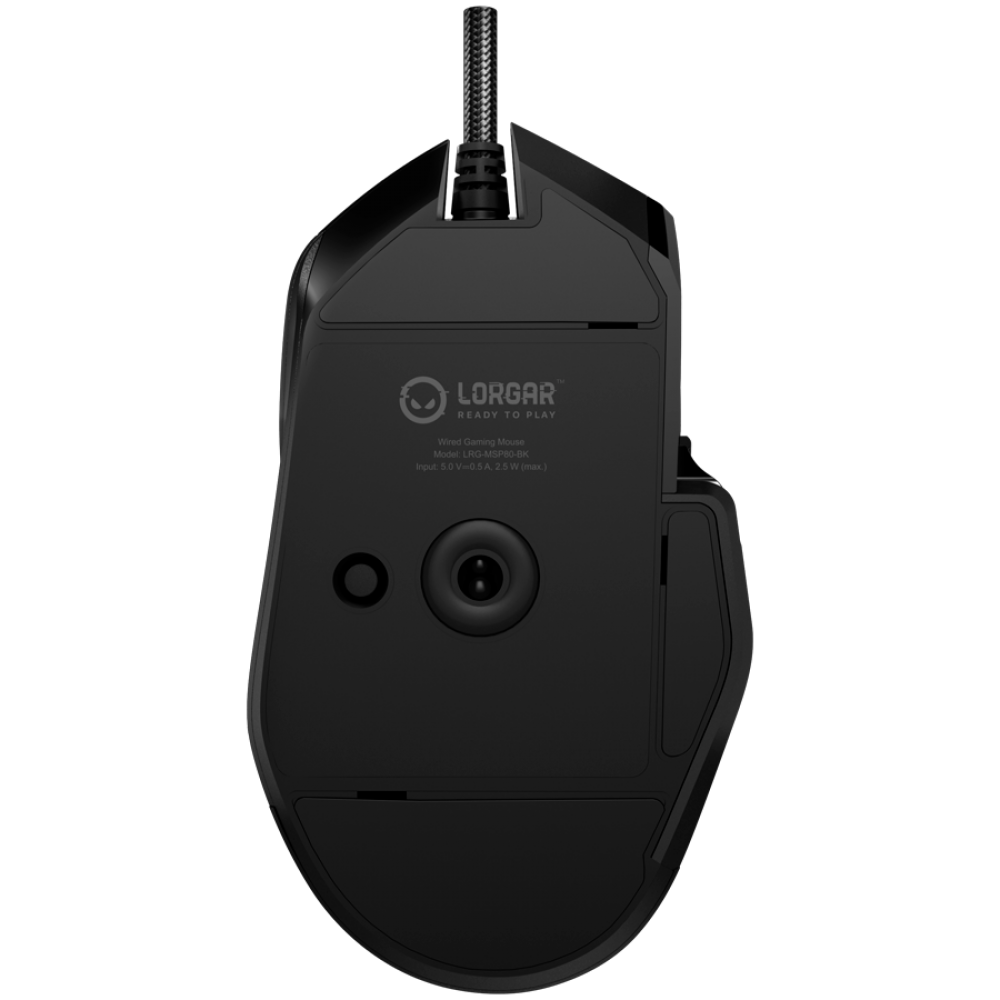 Mysz gamingowa Lorgar MSP80 8000 Hz czarna