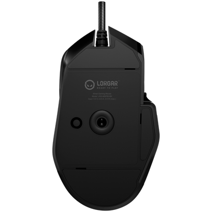 Mysz gamingowa Lorgar MSP80 8000 Hz czarna