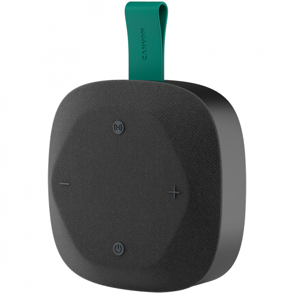 Bluetooth-Lautsprecher 8 W IPX5 tragbar Canyon Hexagon 10 Schwarz-Grün
