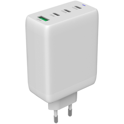 Ładowarka sieciowa GaN 100W 3xPD 1xQC EU Canyon CU100ACC biała