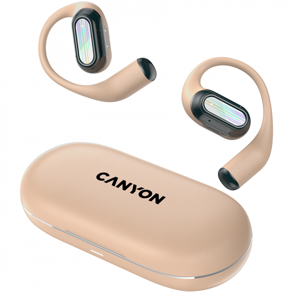 Kabellose Kopfhörer, nicht im Ohr, 50h und ENC Canyon OnFlow 12 beige
