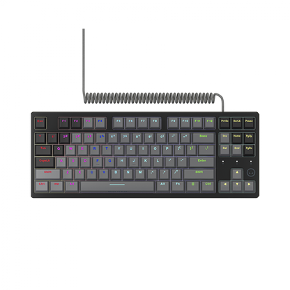 Klawiatura gamingowa mechaniczna RGB Lorgar Azar 514 czarna