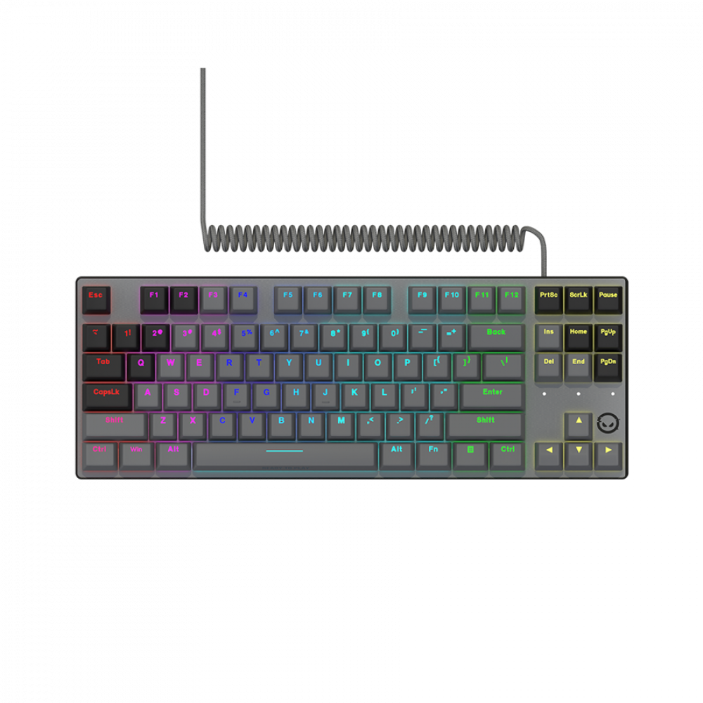 Klawiatura gamingowa mechaniczna RGB Lorgar Azar 514 czarna