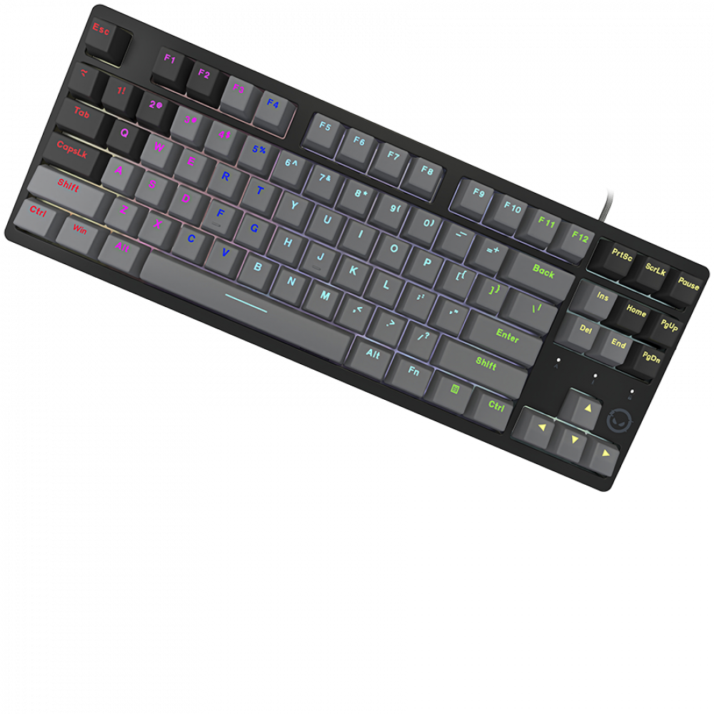 Klawiatura gamingowa mechaniczna RGB Lorgar Azar 514 czarna
