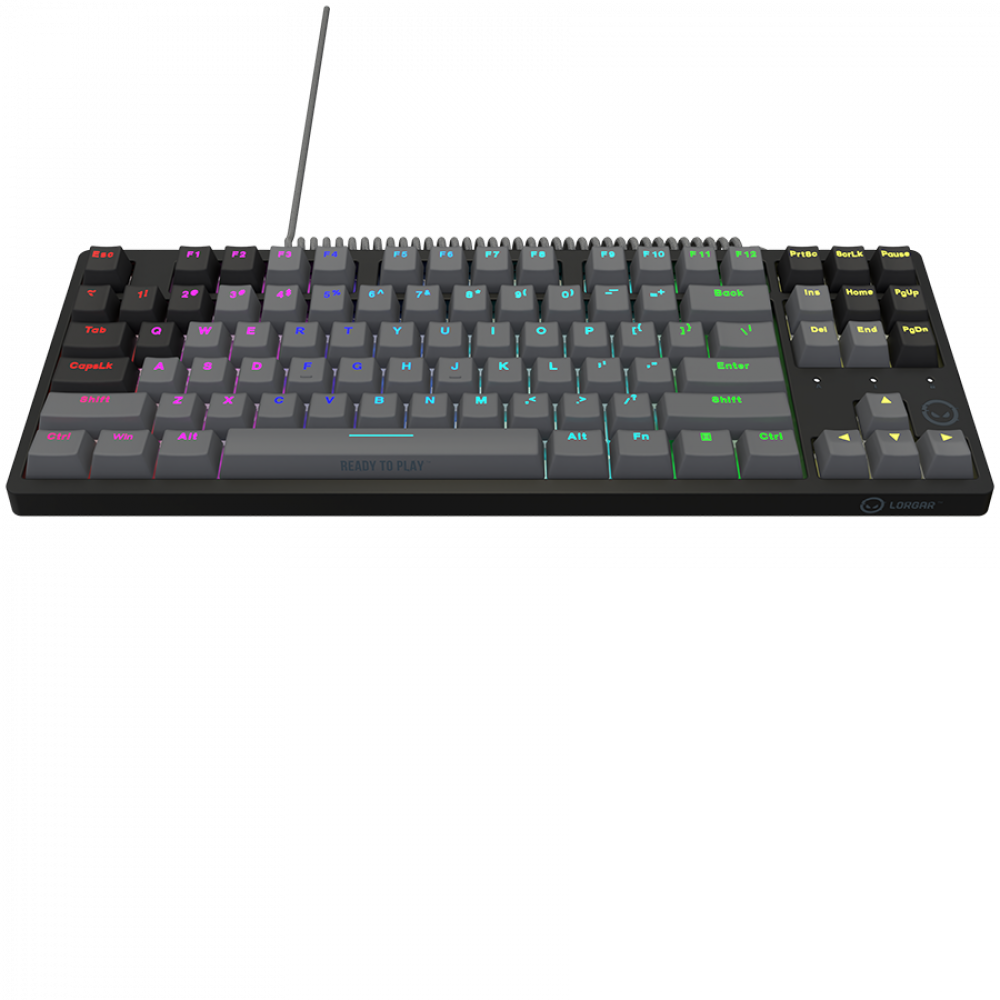 Klawiatura gamingowa mechaniczna RGB Lorgar Azar 514 czarna