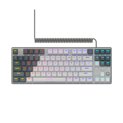 Mechanische RGB-Tastatur Lorgar Azar 514, weiß, kabelgebunden