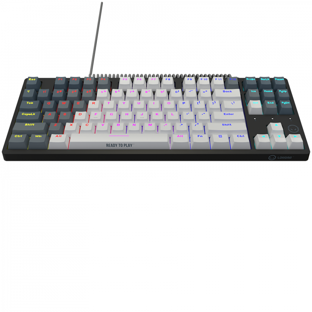 Mechanische RGB-Tastatur Lorgar Azar 514, weiß, kabelgebunden