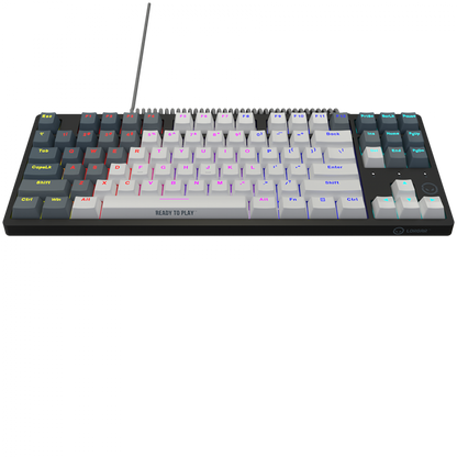 Mechanische RGB-Tastatur Lorgar Azar 514, weiß, kabelgebunden