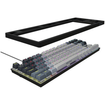 Mechanische RGB-Tastatur Lorgar Azar 514, weiß, kabelgebunden