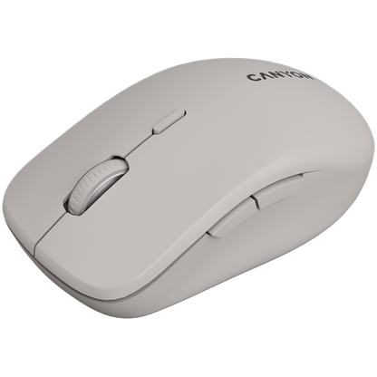 Wireless two-mode ergonomic mouse Canyon MW-12 dark grey