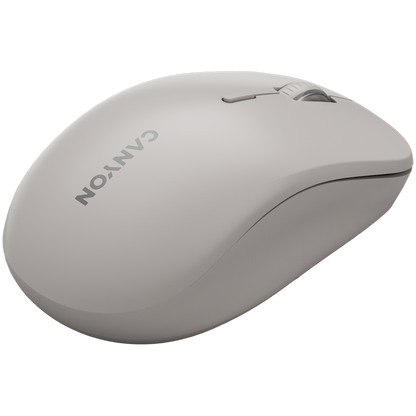 Wireless two-mode ergonomic mouse Canyon MW-12 dark grey