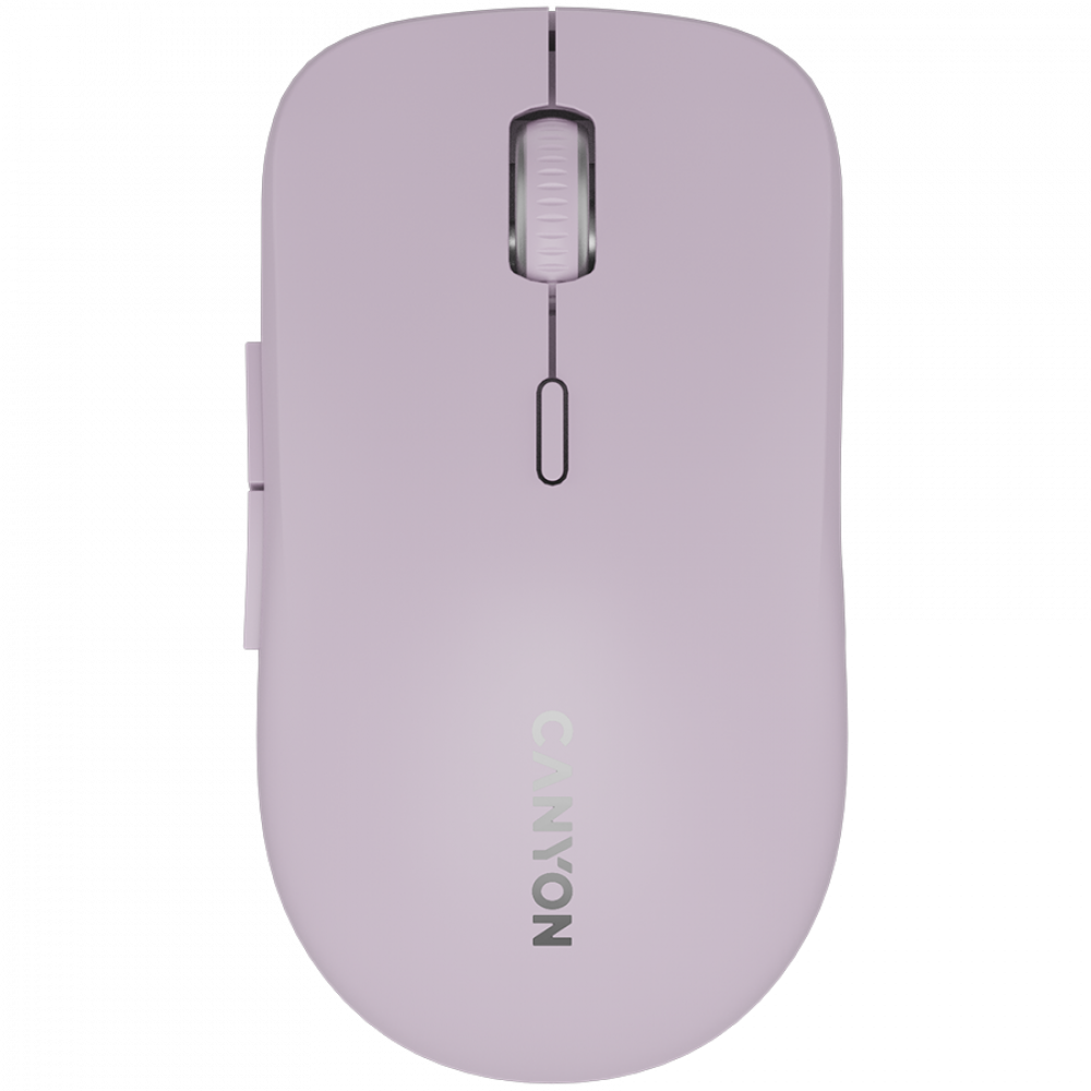 Kabellose Dual-Mode-Ergonomie-Maus Canyon MW-12 rosa