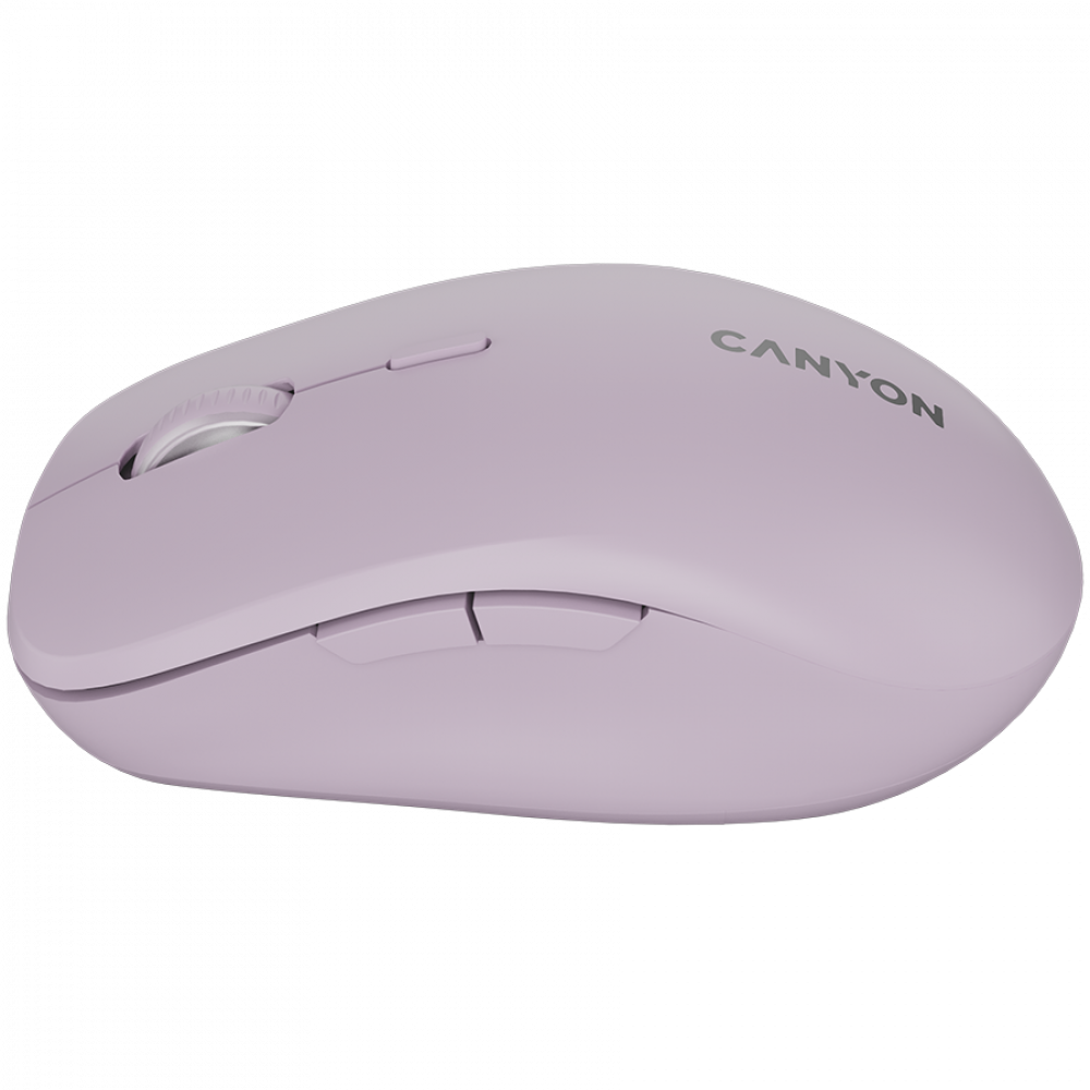 Kabellose Dual-Mode-Ergonomie-Maus Canyon MW-12 rosa