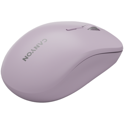 Kabellose Dual-Mode-Ergonomie-Maus Canyon MW-12 rosa