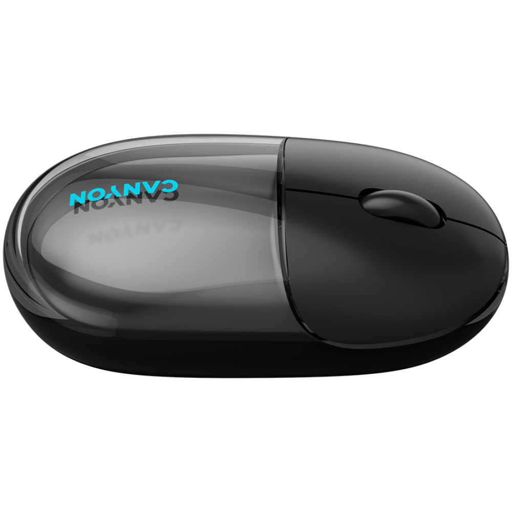Mysz bezprzewodowa BT/2.4GHz cicha USB-C Canyon 24 czarna