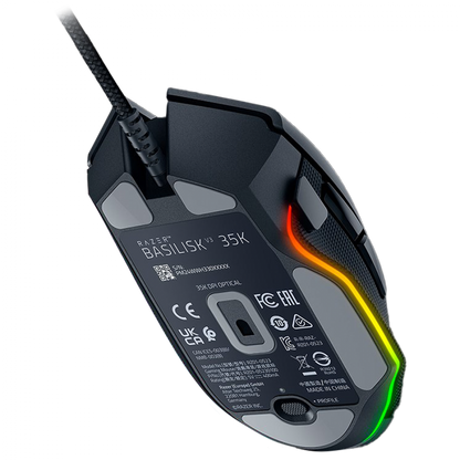 Razer Basilisk V3 35K Mysz Gamingowa, Czarna, 35K DPI, Sensor Gen 2