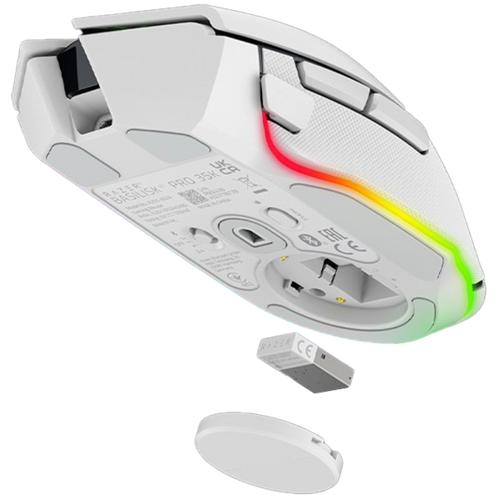 RAZER Basilisk V3 Pro 35K kabellose Gaming-Maus weiß