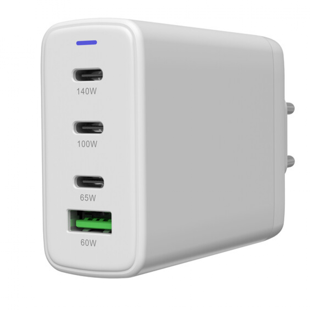 Canyon GaN 150W 3xPD 1xQC EU Netzladegerät CU140ACC weiß