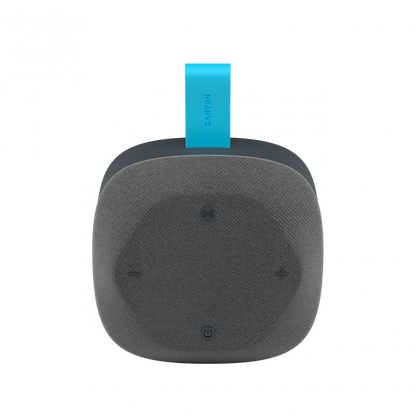 Bluetooth Speaker 8W IPX5 Portable Canyon Hexagon 10 Grey-Blue