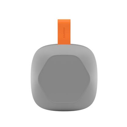 Bluetooth-Lautsprecher 8W IPX5 tragbar Canyon Hexagon 10 grau-orange